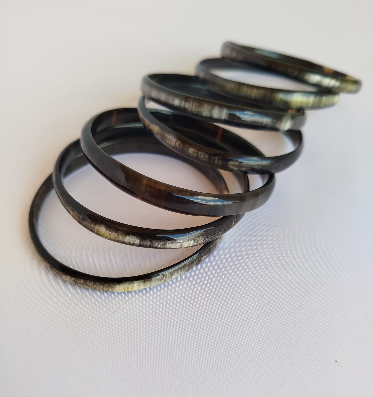 Bracelet semainier 7 corne de zebu (2)
