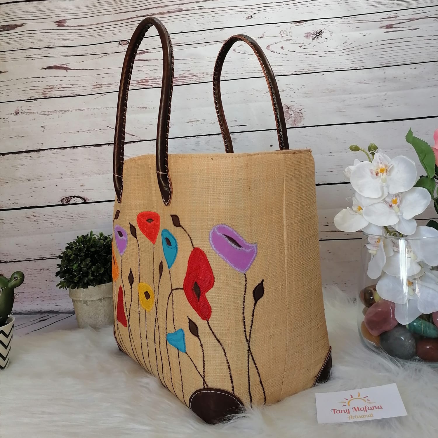 panier coquelicot