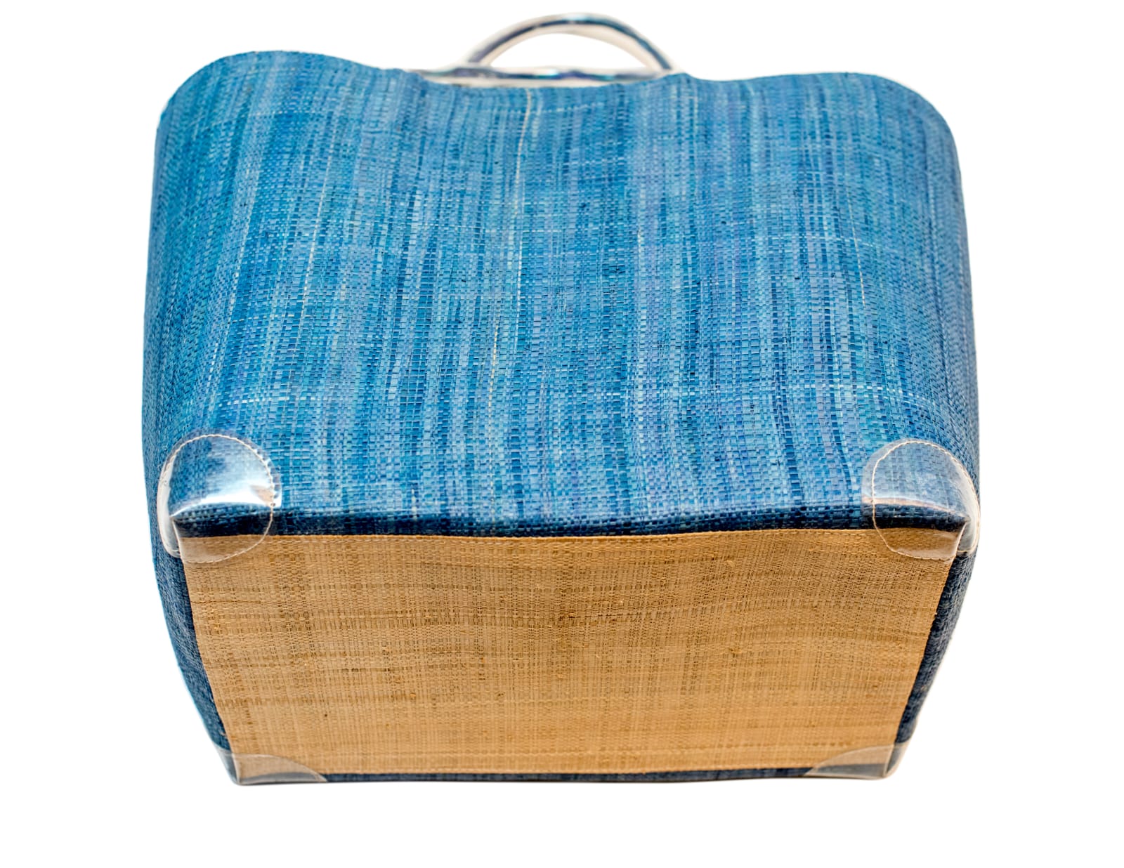 Panier en Penjy Couleur Bleu -Artisanat (3)