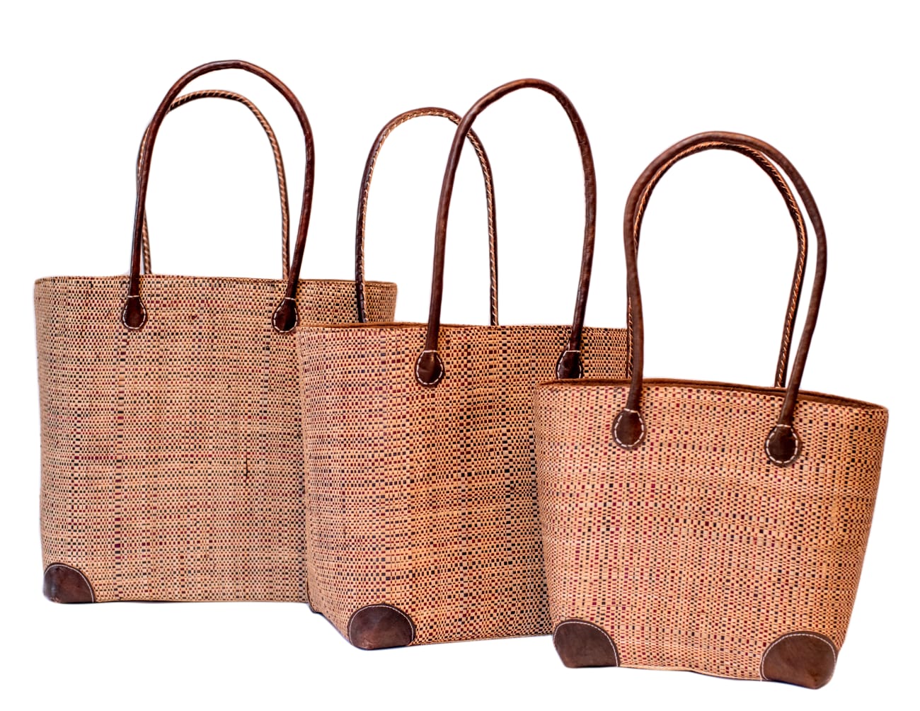 Panier en Rabane Uni-Artisanat