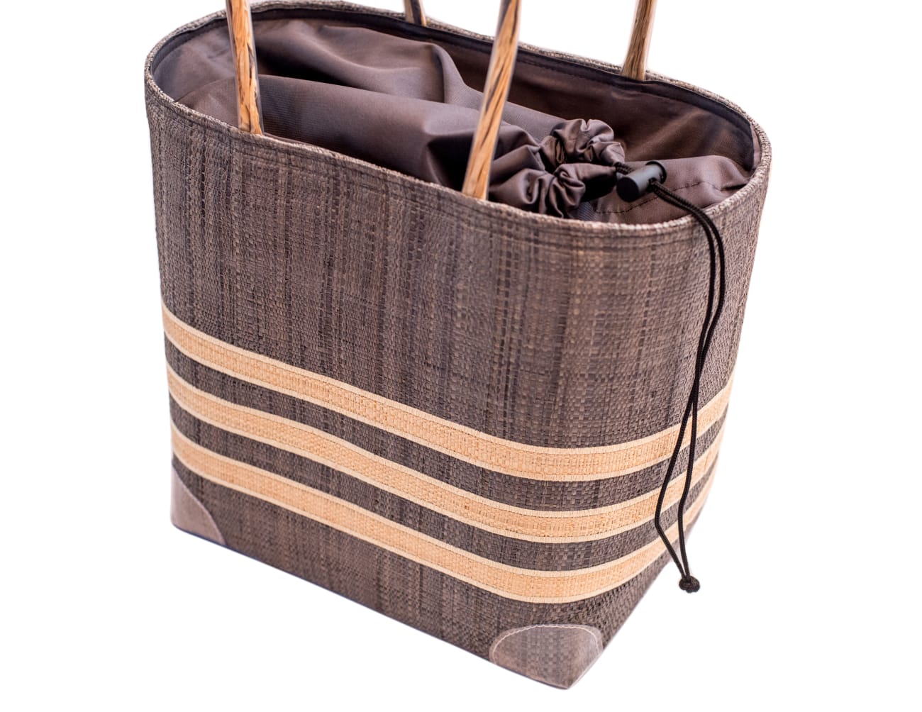 Panier Penjy 3 Bandes Noir (2)