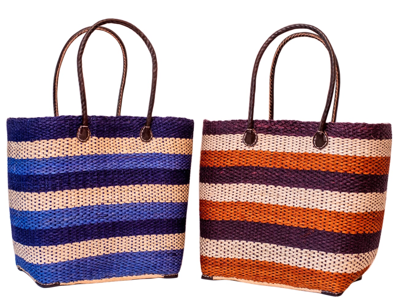 Panier sisal 3 couleurs-Artisanat