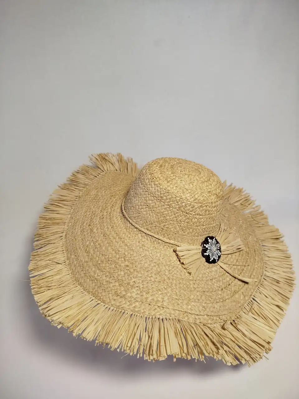 Chapeau Raphia Froufrou (1)