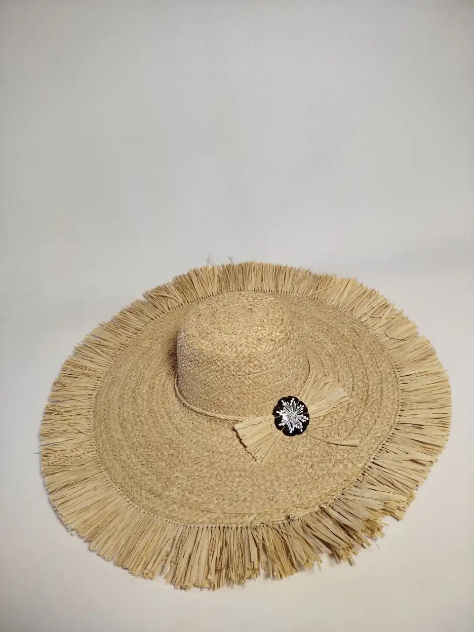 Chapeau Raphia Froufrou (2)