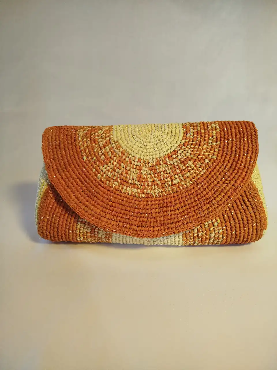 Pochette raphia Artisanat (6)
