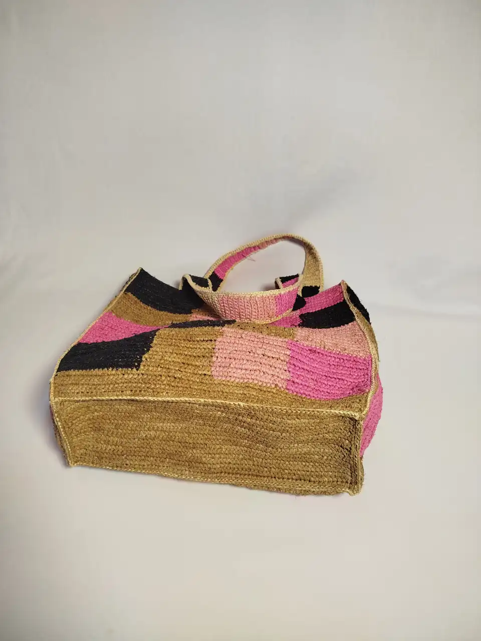 Sac Raphia carreau (1)