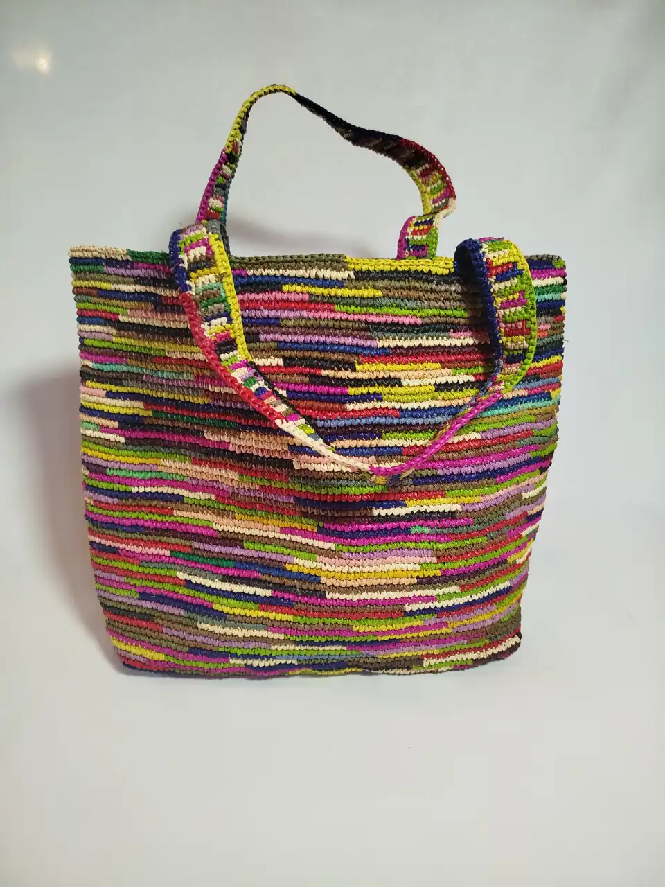 Sac Raphia Rasta (2)