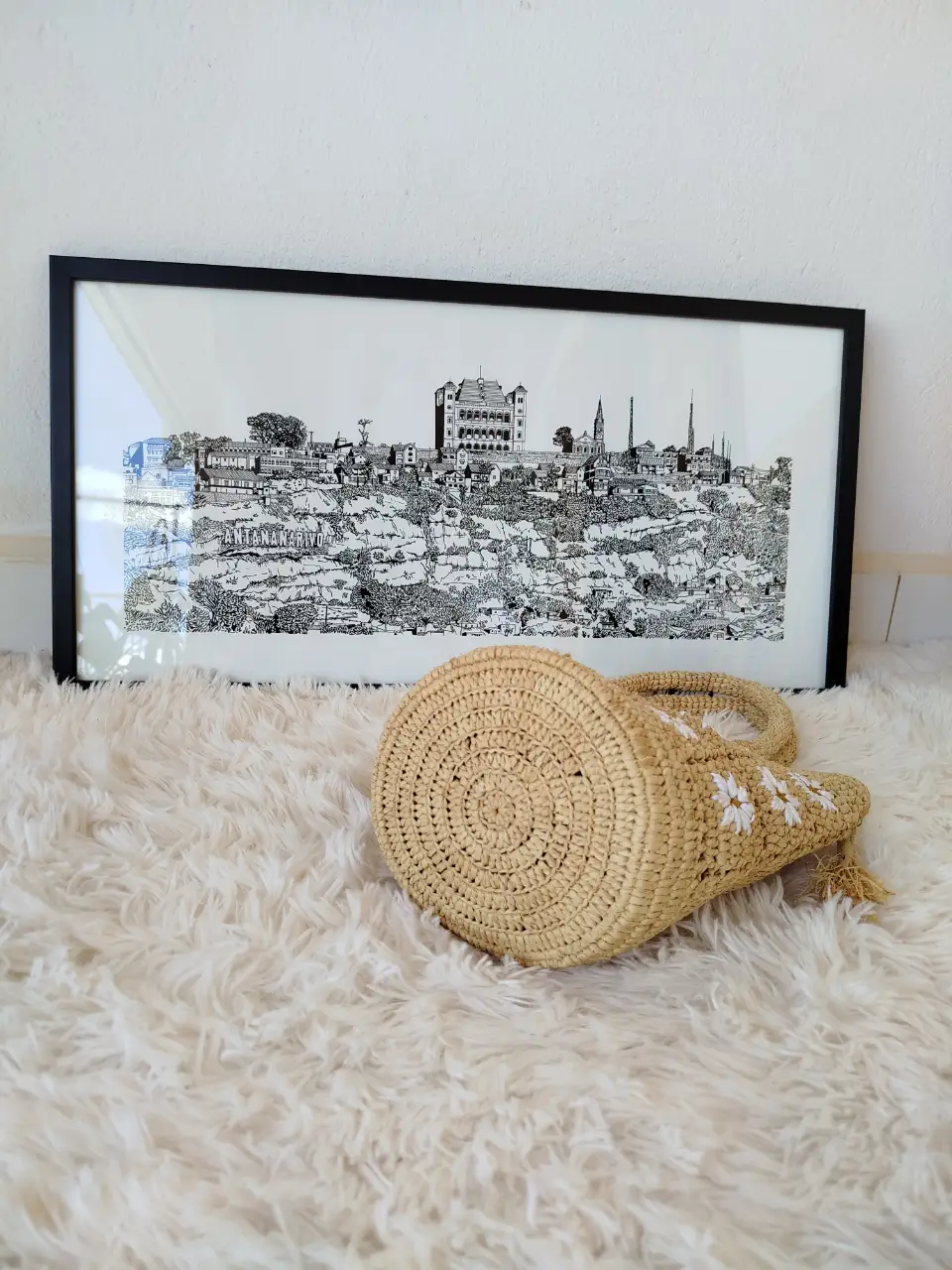 Sac Raphia Brodé (2)