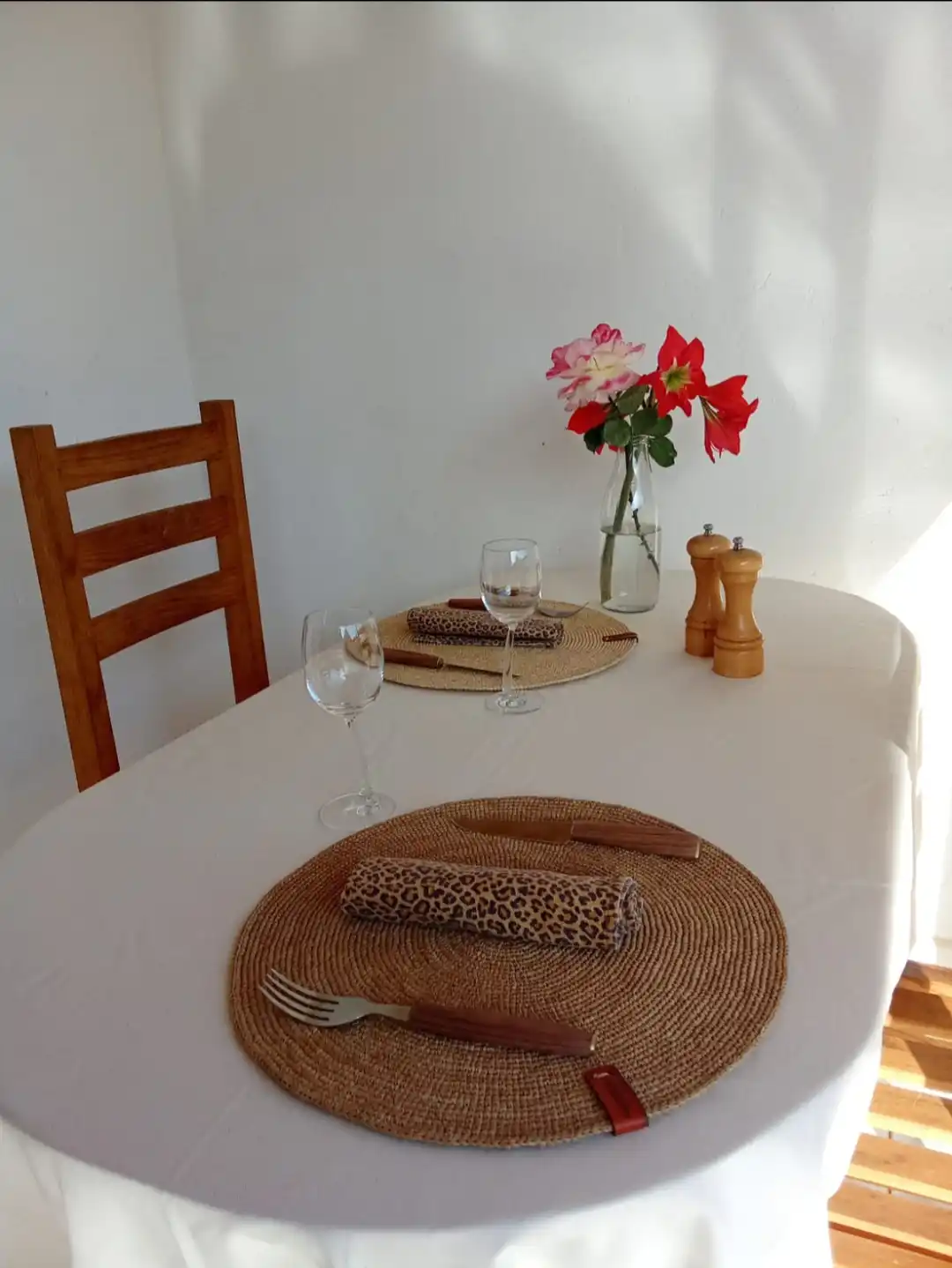 set de table raphia 1